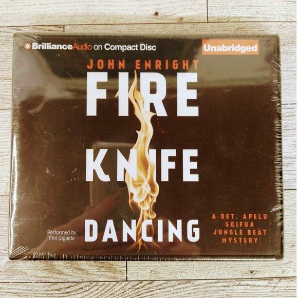 AUDIOBOOK - Fire Knife Dancing - John Enright - Audio CD - Unabridged -BRAND NEW - Picture 1 of 9